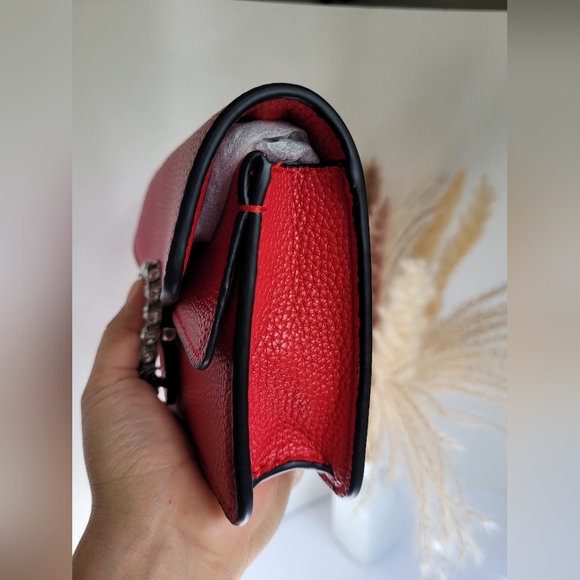 Red mini crossbody bag - Picture 5 of 17